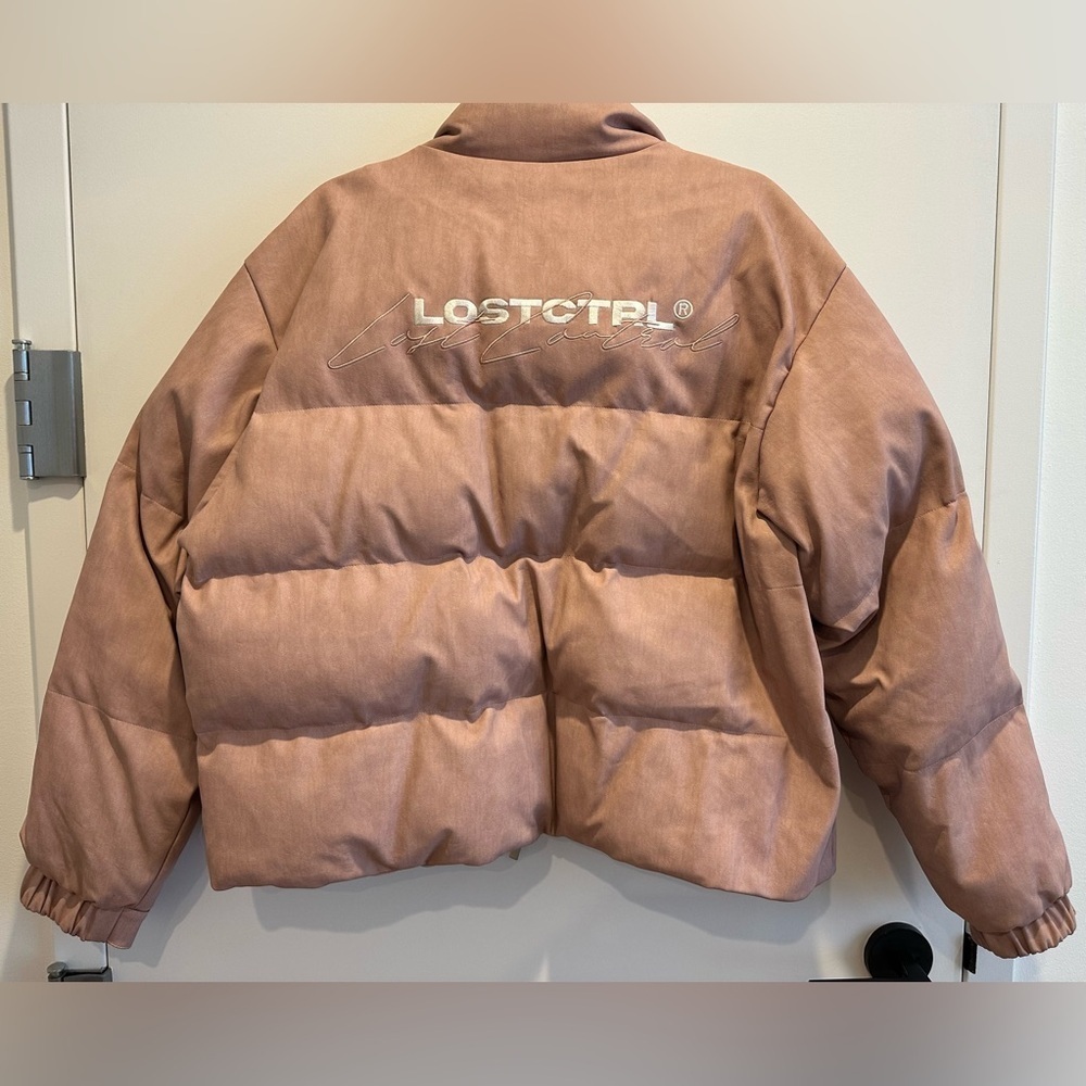 LG Women's Puffer Jacket - Light Pink - Picture 3 of 12